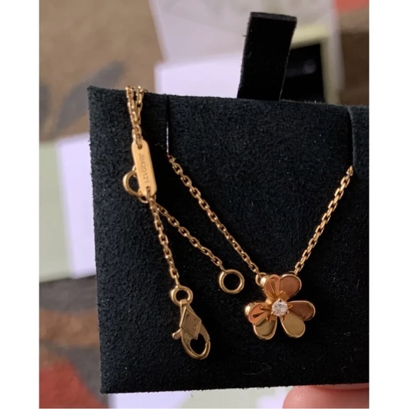 Van Cleef & Arpels mini frivole Necklace 18 K - Picture 4 of 11